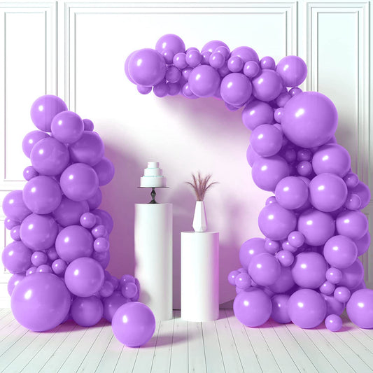 HOUSE OF PARTY Purple Balloons Arch Kit | Light Purple Balloon