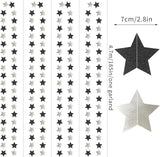 Black Silver Birthday Graduation Party Decorations Garland 62ft