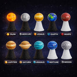 Liberty Imports Planet Pop Jumpers for Kids, 20 Pack Light-Up Solar