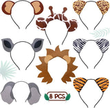 Animals Ears Headbands Birthday Jungle Safari Zoo Party Favor Monkey