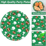 100 Pcs Football Tableware Set Football Themed Party Supplies for