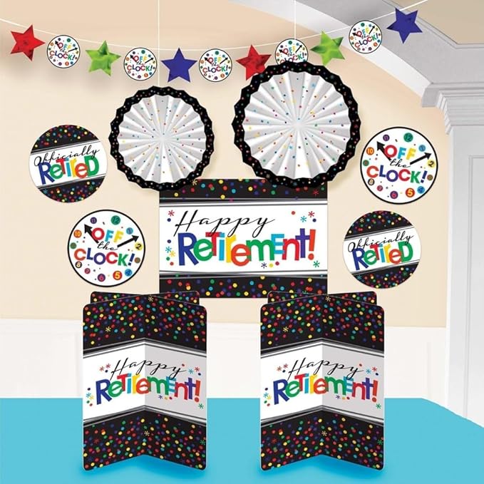 Officially Retired Room Decorating Kit Set Vibrant Design Perfect