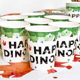 Watercolor Dinosaur Party Supplies Disposable Dinosaur Party