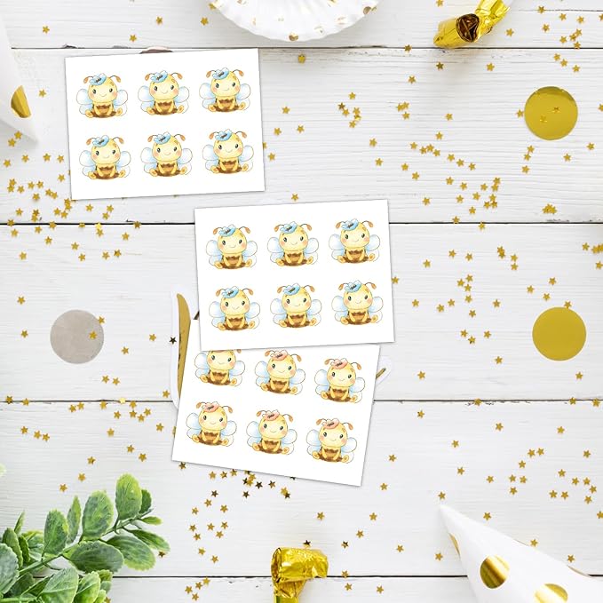 Gender Reveal Party Games Bee Theme Baby Gender Reveal Voting Board