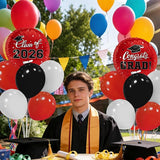 Graduation Decorations - 4 Set Balloon Stands, Class of 2026 Congrats