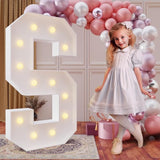 imprsv 4FT Marquee Light Up Letters for Birthday Party Decorations #19
