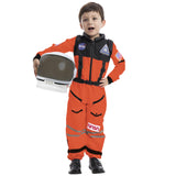 Spooktacular Creations Orange Astronaut Costume with Helmet, Space