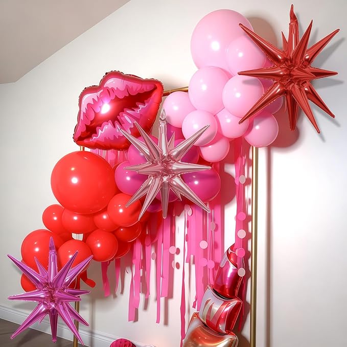 Valentines Balloon Arch Kit Red Pink Valentines Day Balloon Garland