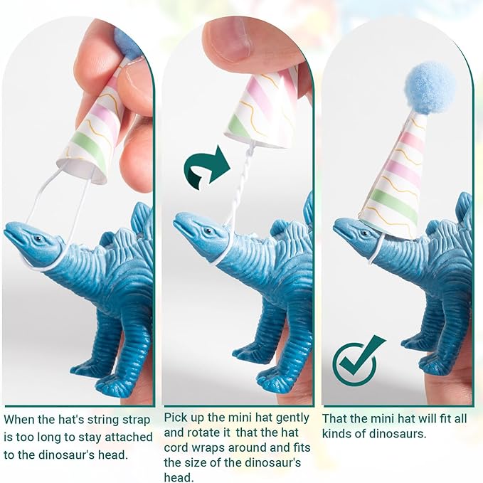 18 Pcs Dinosaur Birthday Party Decorations Dinosaur Cake Toppers