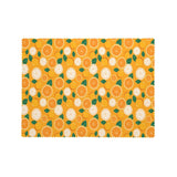 ZYPHORIEL Orange Fruit Rectangle Tablecloths Citrus Orange Table