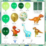 95pcs Dinosaur Birthday Party Decorations for Boys Jungle Safari