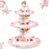 Widecook 3 Tier Ballerina Party Decoration Ballerina Cupcake Stand