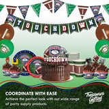 Treasures Gifted Football Party Decorations Serves 24 Dinnerware