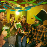 Crepe Paper Streamers 8 Rolls 656ft，GreenParty Decorations Streamers