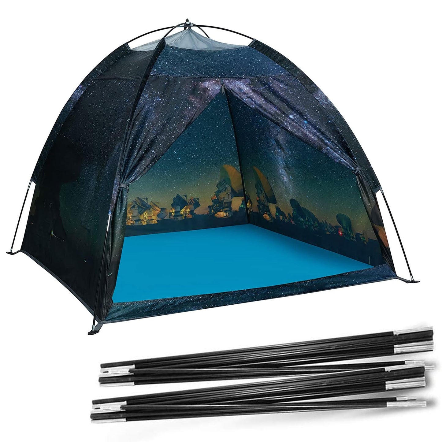 Ai-Uchoice Kids Play Tent Poles 60”*60”*44” Replacement Poles for
