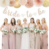 Champagne Gold Beige Fall Bridal Shower Party Decorations 36pcs