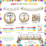 Easter Party Supplies Happy Easter Party Tableware Set Happy Easter