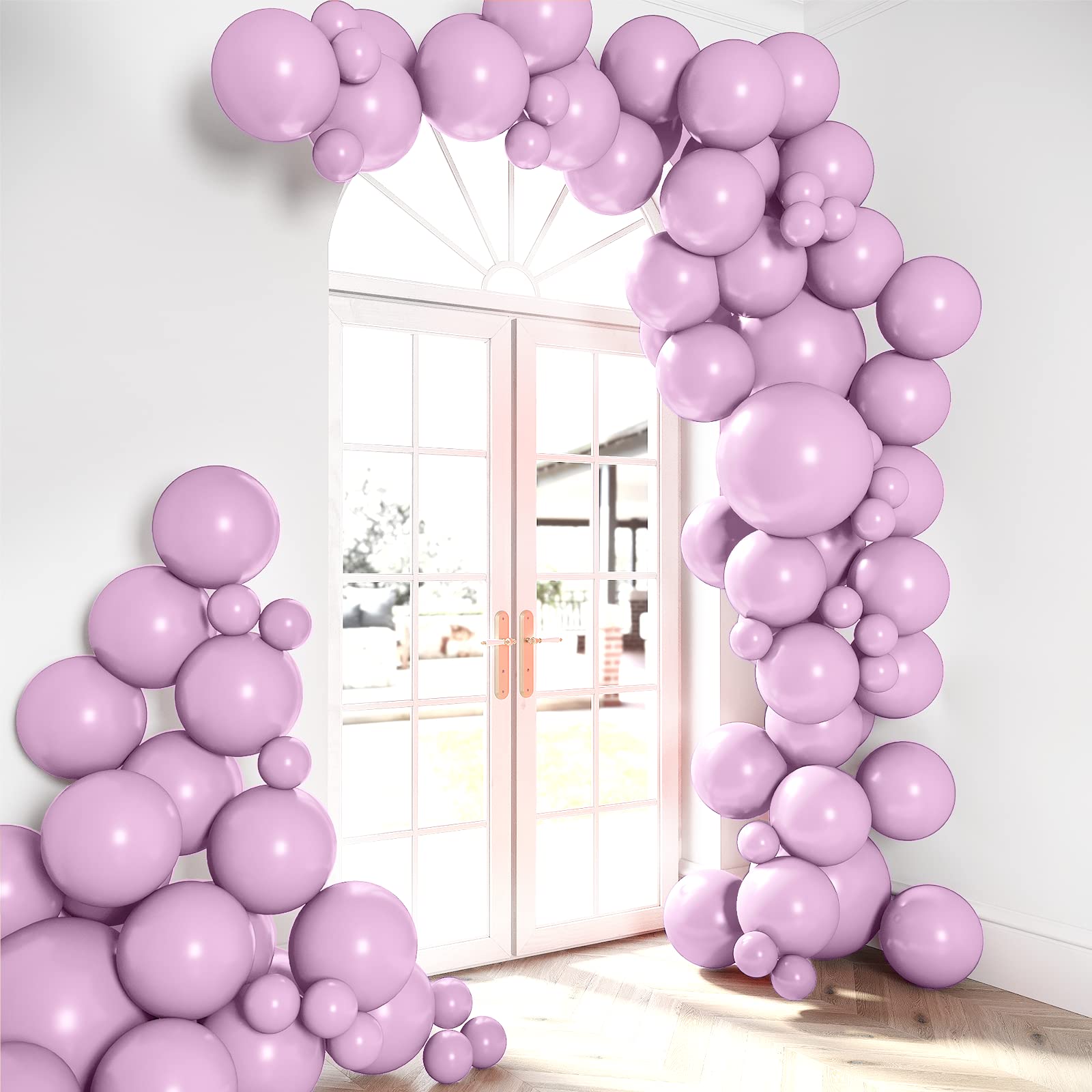 HOUSE OF PARTY Pastel Purple Balloons - Lavender Balloons 5/12/18
