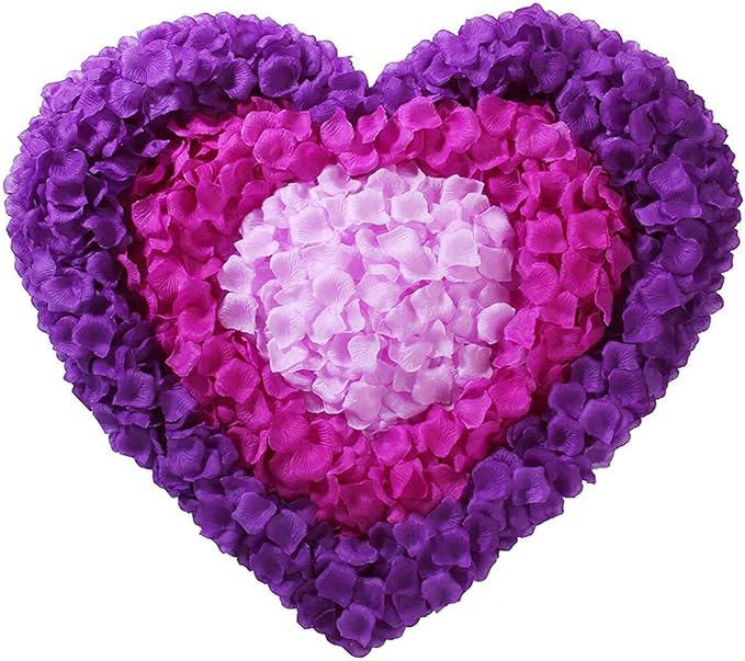 CODE FLORIST 2200 PCS Silk Flower Rose Petals for Wedding Decorations