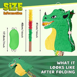Foldable Dragon Piñata Dinosaur Birthday Party Supplies Dino