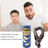 The Potato Chip Snake Can Jump Spring Snake Toy Gift April Fool Day Ha
