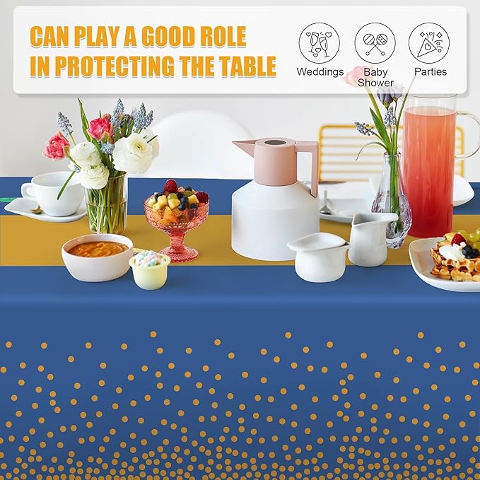 Childom 3 Pack Graduation Tablecloth,Graduation Decorations Class of 2