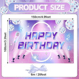 K-POP Theme Birthday Party Backdrop Decorations Magical Music Movie
