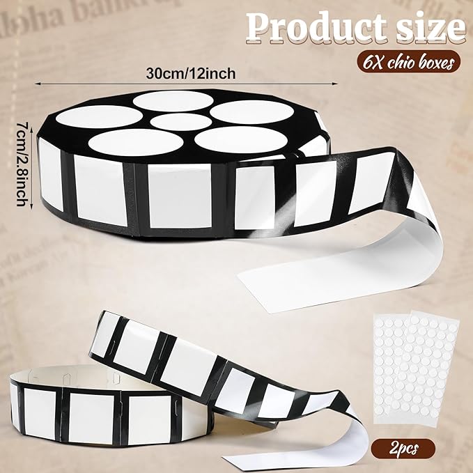 6 Pcs Movie Night Decorations Movie Theater Theme Party Decoration