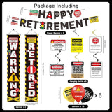 Retirement Party Decorations for Men Women Happy Retirement
