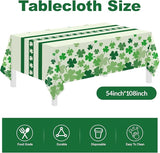 St Patricks Day Party Supplies Decorations 147 Pcs Disposable St