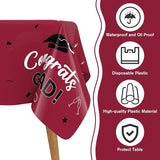 Slergut Maroon Graduation Decorations 2026, 3 Pack Maroon Graduation