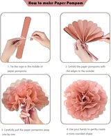 Happy Birthday Decorations for Women Girls Black Rose Gold Birthday
