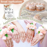 Bucherry 100 Pcs Bridal Shower Diamond Engagement Rings with Rings