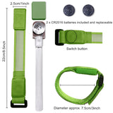 M.best 8pcs LED Light Up Bracelets Glow Flashing Wristbands Glow in