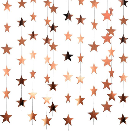 Patelai Glitter Star Garland Banner 2026 Graduation Decor 130 Feet #10