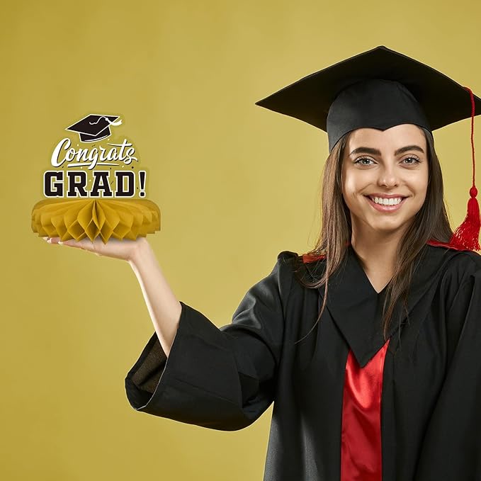 9PCS Graduation Party Decorations Class of 2026 Congrats Grad Table #4