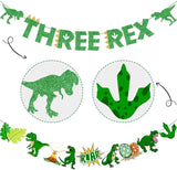 Three Rex Birthday Party Decoration Boy Dinosaur 3rd Birthday