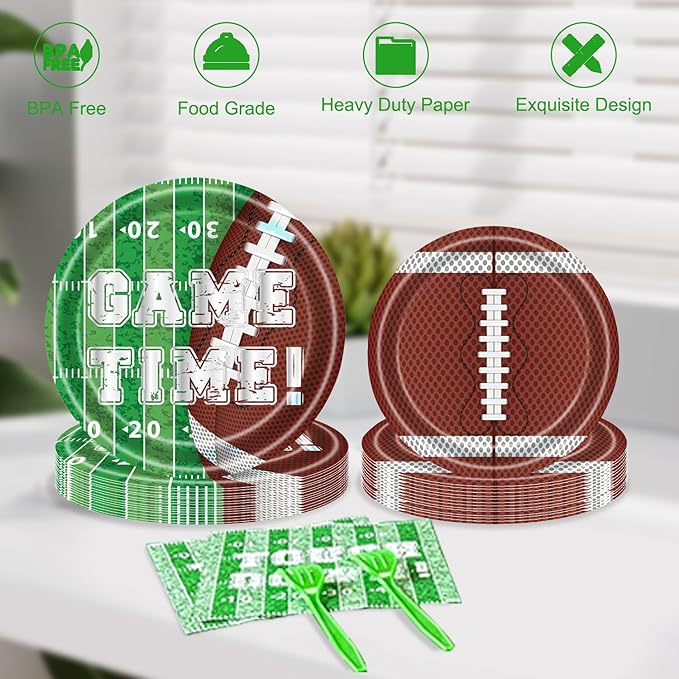 Football Birthday Party Decorations Football Party Supplies Kit