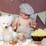 3PCS Bear Baby Shower Tablecloth We Can Bearly Wait Teddy Bear