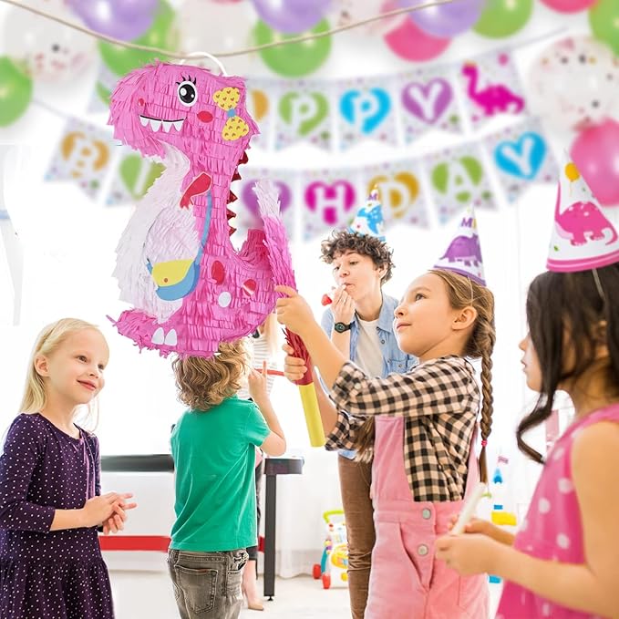 Dinosaur Piñata Dinosaur Birthday Party Supplies for Girls Kids Dino