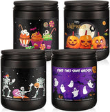 Halloween Scented Candles Set 4 Pack 7oz Each Soy Wax Candles with