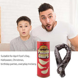 The Potato Chip Snake Can Jump Spring Snake Toy Gift April Fool Day