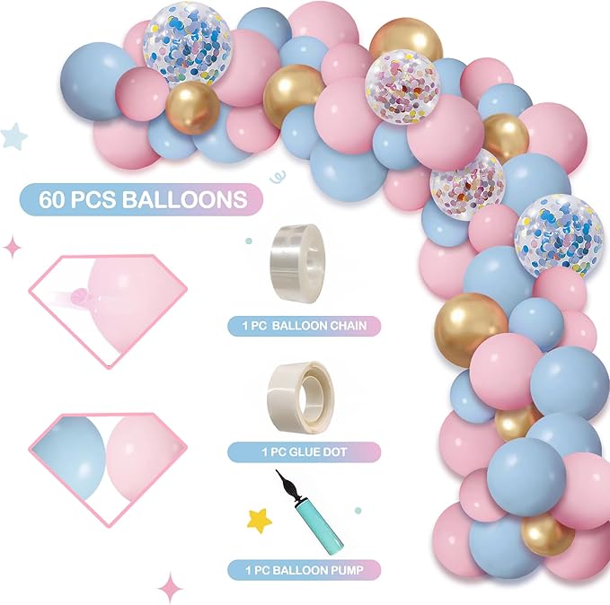 Unicorn Birthday Decorations for Girls Unicorn Party Supplies Kit