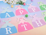 Princess Dress Happy Birthday Banner Princess Birthday Party