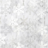 Snowflake Snow White-Silver Christmas Party-Decorations Garland -