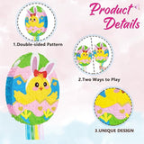 Easter Egg Piñata Easter Bunny Piñata with Blindfold and Stick Cute