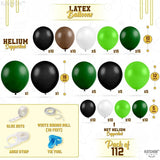 Football Balloons Arch Kit Huge Pack of 131 Football Party Supplies