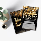 4"x6" Graduation Party Invites - Set Of 20 College, Junior, High