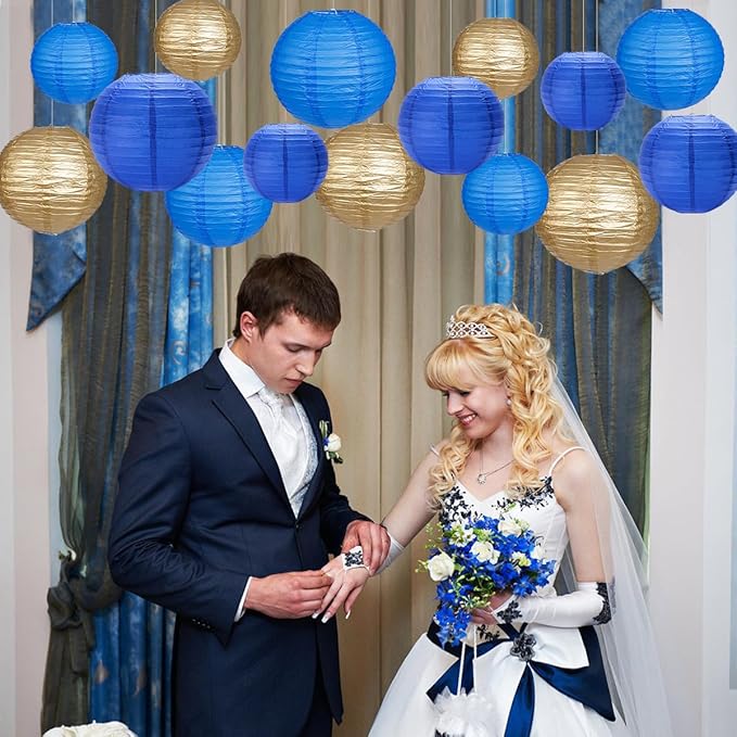 Paper Lanterns Party Decorations, Round Hanging Paper Lanterns