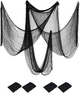 4 Pack Halloween Creepy Cloths Scary Spooky Cloth Creepy Gauze 30